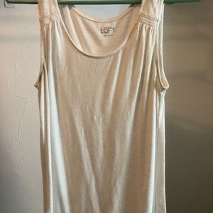 FINAL DROP! The Loft White Tank Top